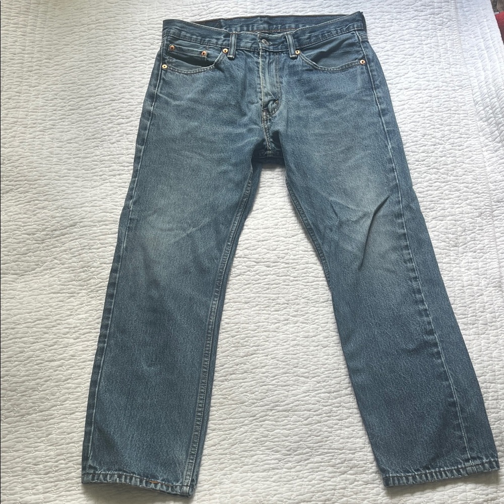 Levi's 505 Classic Straight Blue Jeans